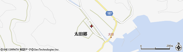長崎県南松浦郡新上五島町太田郷1023周辺の地図