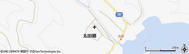 長崎県南松浦郡新上五島町太田郷1569周辺の地図