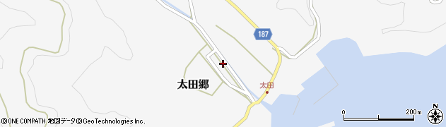 長崎県南松浦郡新上五島町太田郷1574周辺の地図