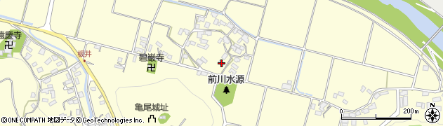 熊本県菊池市七城町亀尾2005周辺の地図