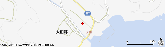 長崎県南松浦郡新上五島町太田郷1641周辺の地図