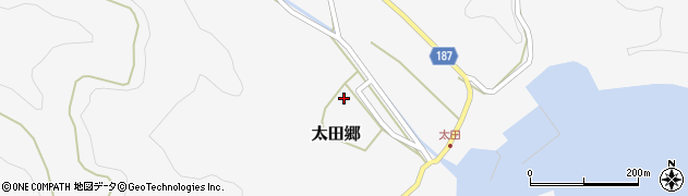 長崎県南松浦郡新上五島町太田郷1553周辺の地図
