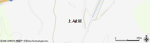 高知県四万十市上ノ土居周辺の地図
