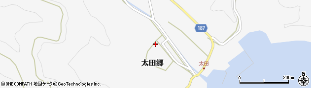 長崎県南松浦郡新上五島町太田郷1072周辺の地図