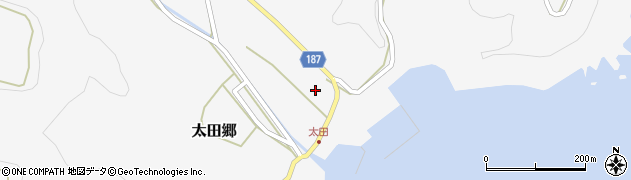 長崎県南松浦郡新上五島町太田郷1631周辺の地図