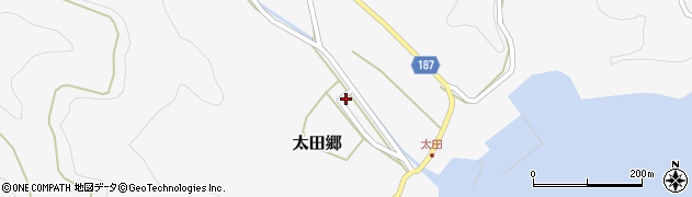 長崎県南松浦郡新上五島町太田郷1635周辺の地図