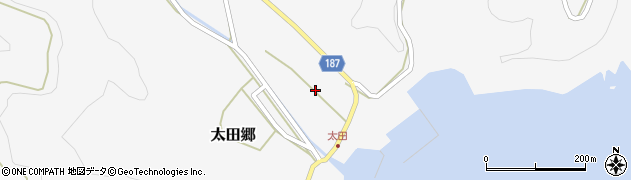長崎県南松浦郡新上五島町太田郷1642周辺の地図