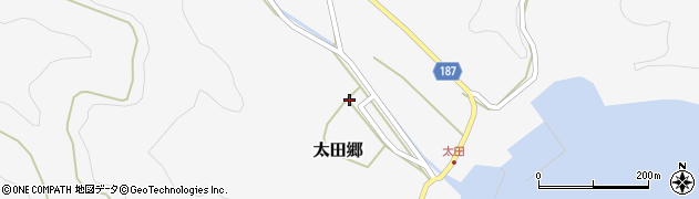 長崎県南松浦郡新上五島町太田郷1549周辺の地図
