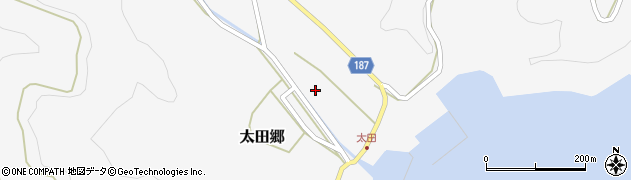 長崎県南松浦郡新上五島町太田郷1577周辺の地図