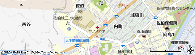 大分銀行佐伯長島支店 ＡＴＭ周辺の地図