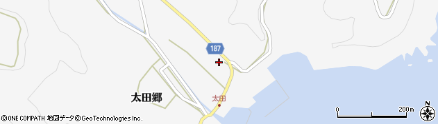 長崎県南松浦郡新上五島町太田郷1630周辺の地図