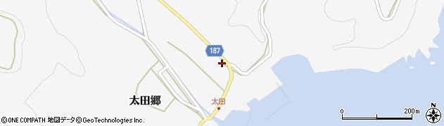 長崎県南松浦郡新上五島町太田郷1628周辺の地図