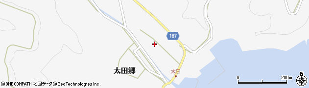長崎県南松浦郡新上五島町太田郷974周辺の地図