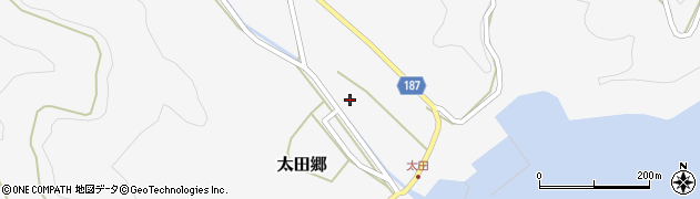 長崎県南松浦郡新上五島町太田郷1579周辺の地図