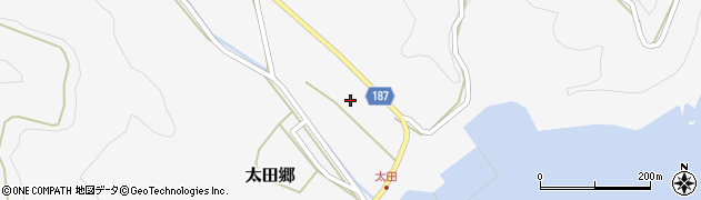 長崎県南松浦郡新上五島町太田郷1591周辺の地図