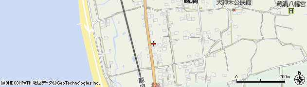 熊本県荒尾市蔵満375周辺の地図