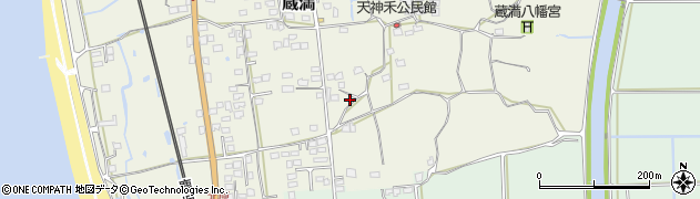熊本県荒尾市蔵満751周辺の地図