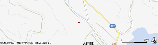 長崎県南松浦郡新上五島町太田郷1168周辺の地図