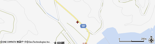 長崎県南松浦郡新上五島町太田郷1615周辺の地図