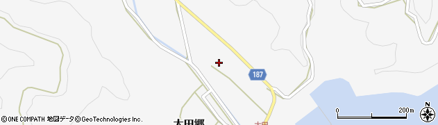 長崎県南松浦郡新上五島町太田郷1595周辺の地図