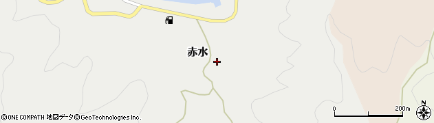 愛媛県南宇和郡愛南町赤水143周辺の地図