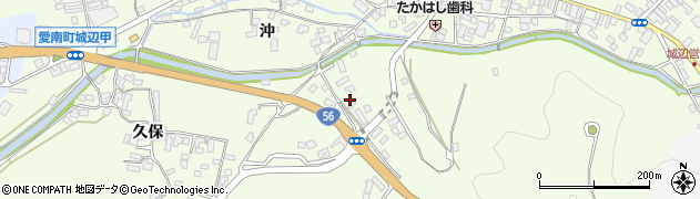愛媛県南宇和郡愛南町城辺甲松本1627周辺の地図