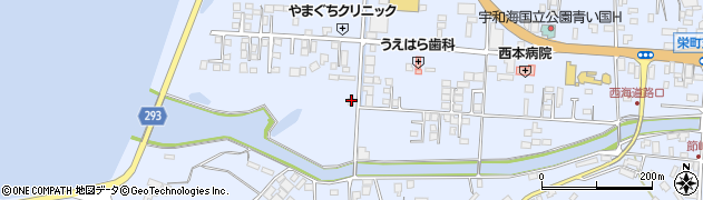 愛媛県南宇和郡愛南町御荘平城4211周辺の地図
