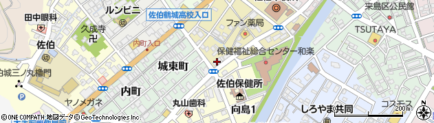 株式会社山作　城東橋給油所周辺の地図