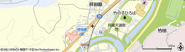 ビジュエトウ竹田営業所周辺の地図