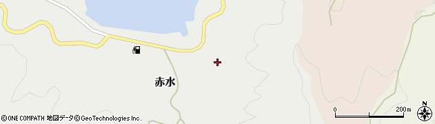 愛媛県南宇和郡愛南町赤水76周辺の地図