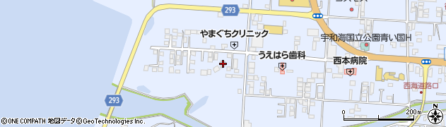 愛媛県南宇和郡愛南町御荘平城4174周辺の地図
