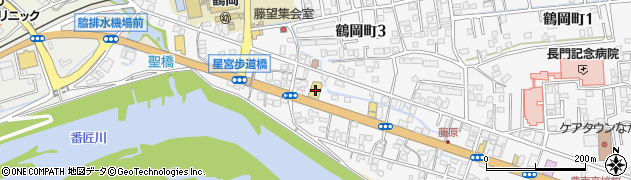 マルショク鶴岡周辺の地図