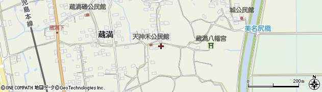 熊本県荒尾市蔵満706周辺の地図