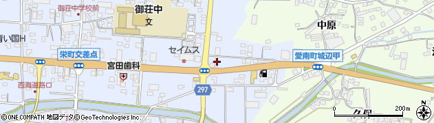 愛媛県南宇和郡愛南町御荘平城3636周辺の地図