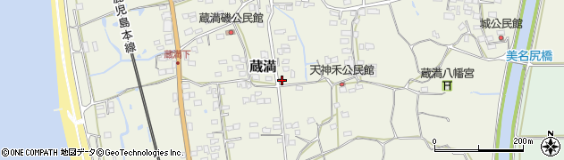 熊本県荒尾市蔵満662周辺の地図