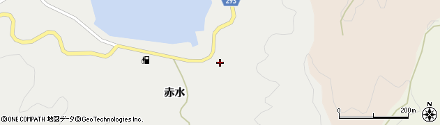 愛媛県南宇和郡愛南町赤水69周辺の地図