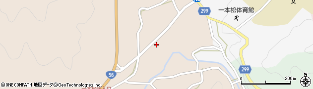 一本松タクシー周辺の地図