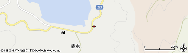 愛媛県南宇和郡愛南町赤水55周辺の地図