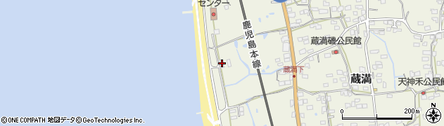 熊本県荒尾市蔵満72周辺の地図