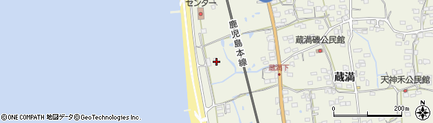 熊本県荒尾市蔵満74周辺の地図
