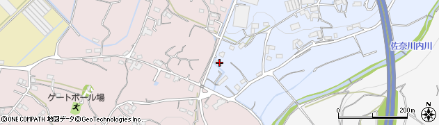 長崎県大村市立福寺町1489周辺の地図