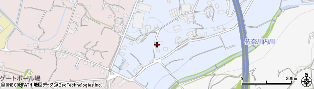 長崎県大村市立福寺町1354周辺の地図