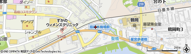 トヨタカローラ大分　佐伯店周辺の地図