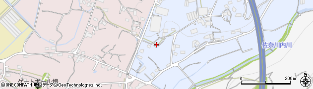 長崎県大村市立福寺町1481周辺の地図