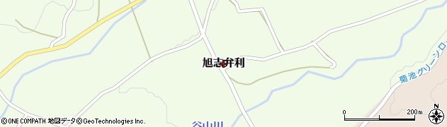 熊本県菊池市旭志弁利周辺の地図
