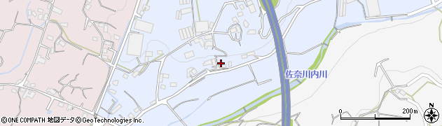 長崎県大村市立福寺町1245周辺の地図