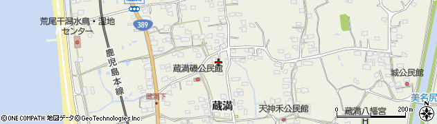 熊本県荒尾市蔵満418周辺の地図