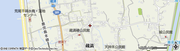 熊本県荒尾市蔵満419周辺の地図