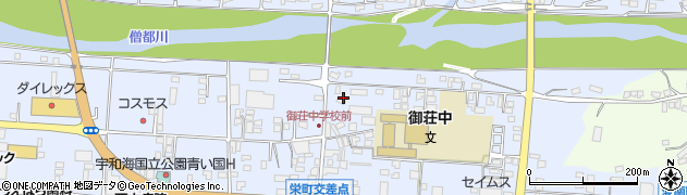 愛媛県南宇和郡愛南町御荘平城3801周辺の地図