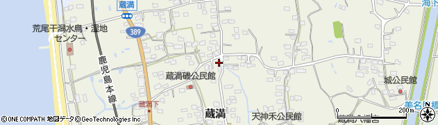 熊本県荒尾市蔵満420周辺の地図
